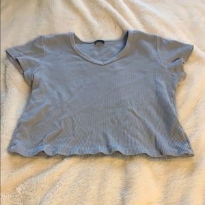 Brandy Melville blue crop top